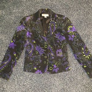 Vintage Floral Blazer
